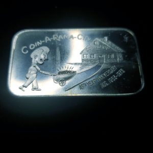 Rare Vintage Madison Mint 1 OZ .999 Silver Bar Spirit of St. Louis Gem!  Lot# 338 – Bulldog Silver